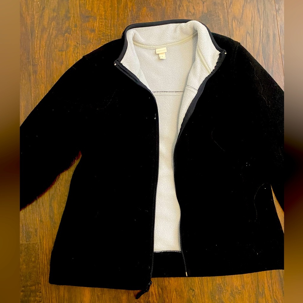 Black Merona Zip Up